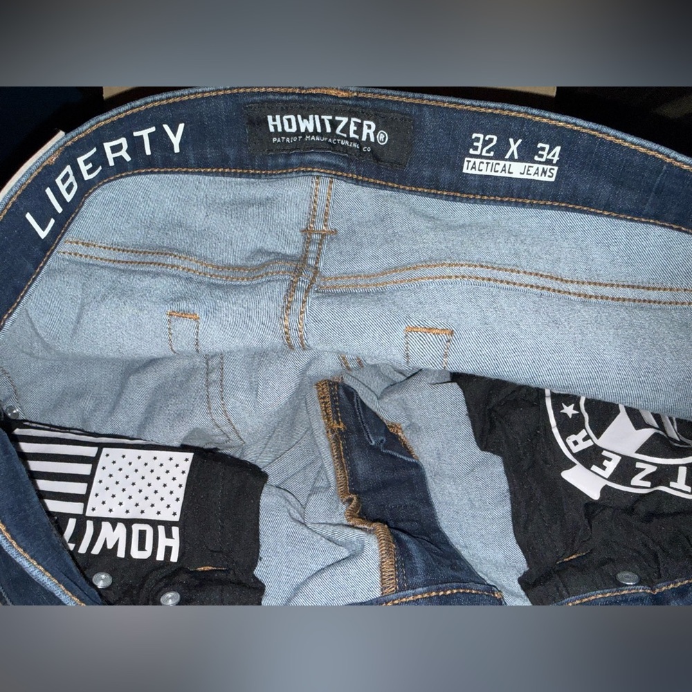 Howitzer Style Men's Denim Jean Liberty Alpha Military Grunt 32x34 - Picture 8 of 9